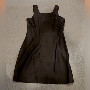 Vintage black dress with bows